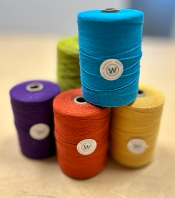 wool, cotton, bamboo and linen yarn