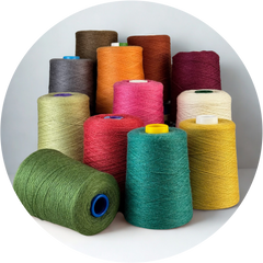 Zephira Wool-Silk 1lb Cones | 2/18 Lace Weight Yarn | 50% Superfine Merino Wool & 50% Tussah Silk