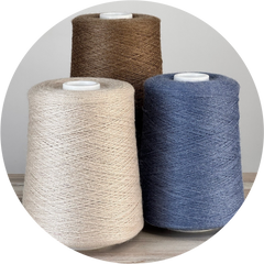 Zephira Wool-Silk 1lb Cones | 2/18 Lace Weight Yarn | 50% Superfine Merino Wool & 50% Tussah Silk