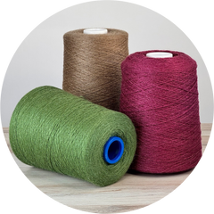Zephira Wool-Silk 1lb Cones | 2/18 Lace Weight Yarn | 50% Superfine Merino Wool & 50% Tussah Silk