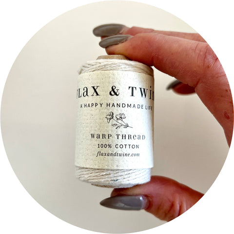 Flax & Twine - Flax & Twine 4-ply Cotton Warp Thread