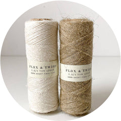 Flax & Twine - Flax & Twine Tow Linen 1.5/1