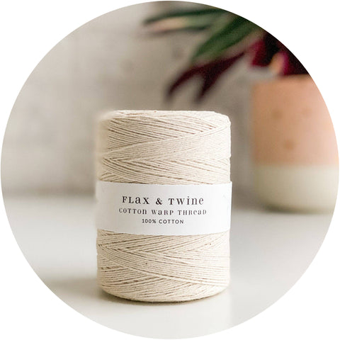 Flax & Twine - Flax & Twine 4-ply Cotton Warp Thread