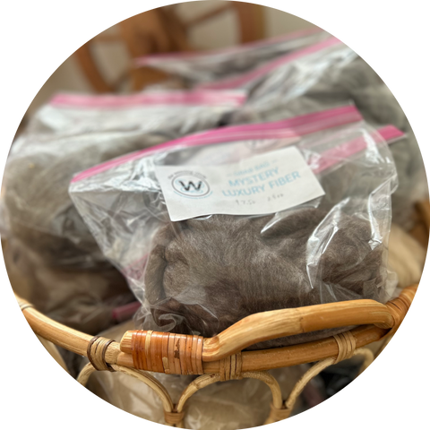 Luxury Grab Bags of Spinning Fiber