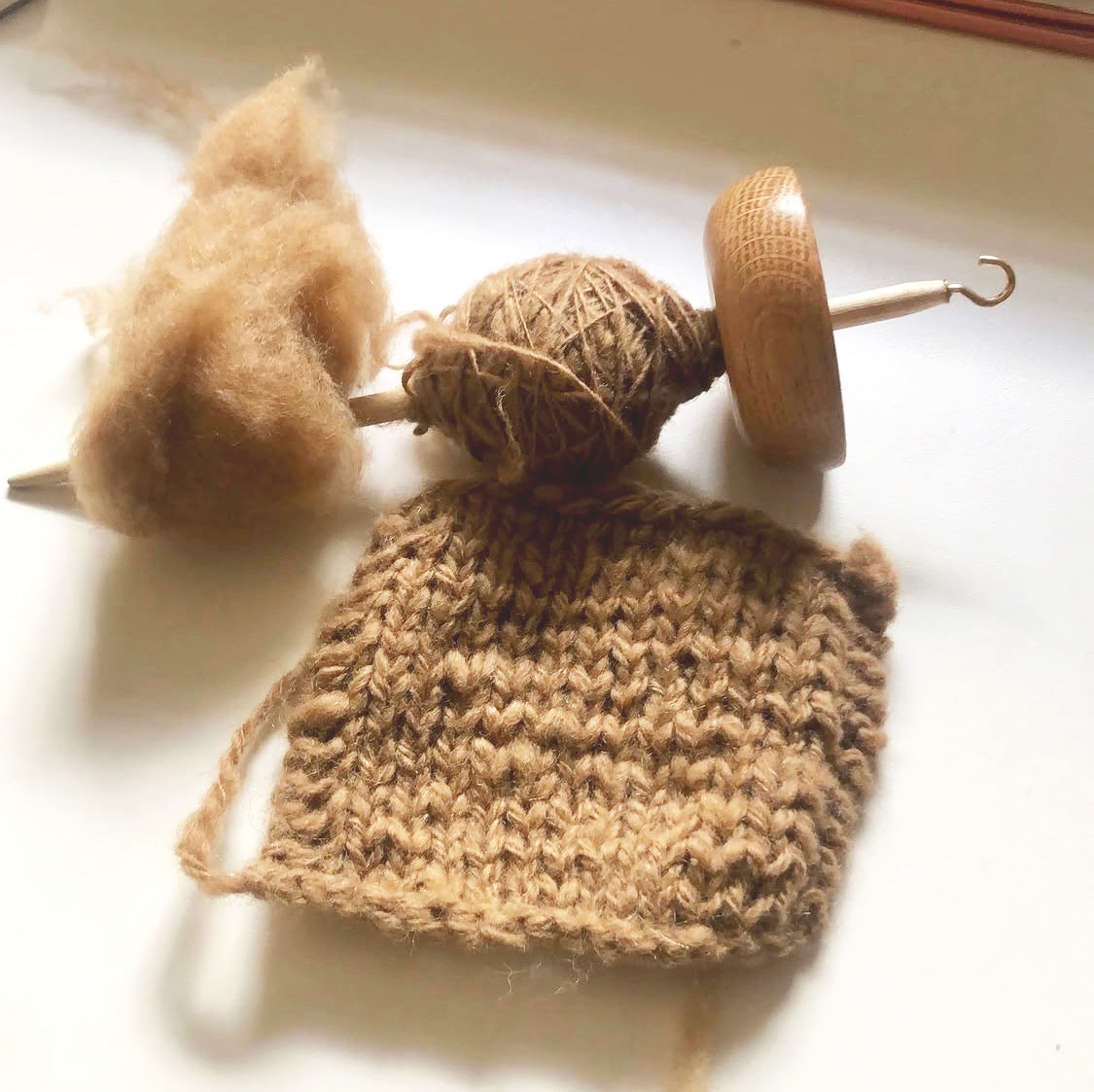 Learn to Spin on a Drop Spindle