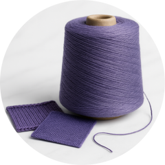 Zephira Wool-Silk 1lb Cones | 2/18 Lace Weight Yarn | 50% Superfine Merino Wool & 50% Tussah Silk