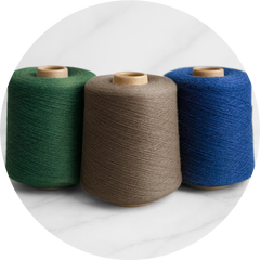 Zephira Wool-Silk 1lb Cones | 2/18 Lace Weight Yarn | 50% Superfine Merino Wool & 50% Tussah Silk