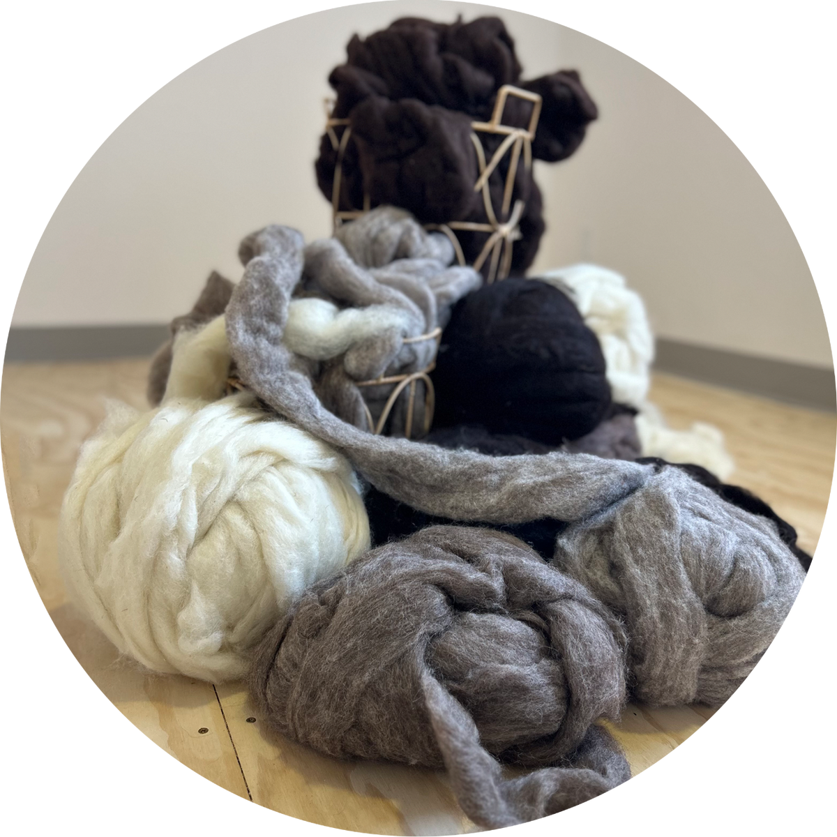 Luxury Grab Bags of Spinning Fiber
