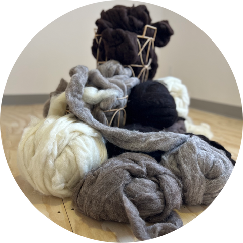 Luxury Grab Bags of Spinning Fiber