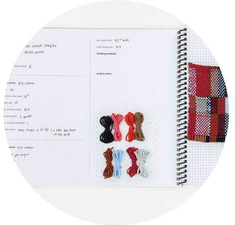 Weaver Notes - rigid heddle and multi shaft looms, by Rachel Snack