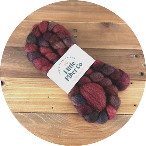 Dyed Spinning Fiber by Little Fiber Co.