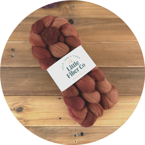 Dyed Spinning Fiber by Little Fiber Co.