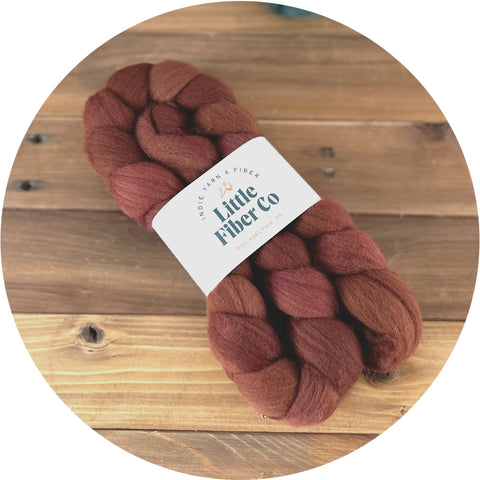 Dyed Spinning Fiber by Little Fiber Co.