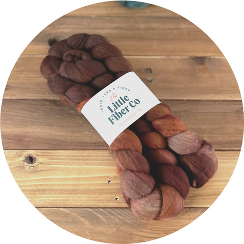 Dyed Spinning Fiber by Little Fiber Co.