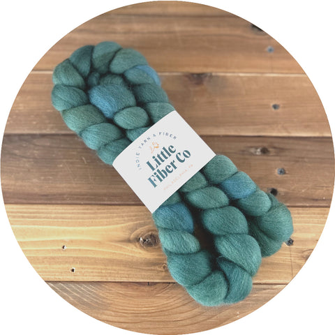 Dyed Spinning Fiber by Little Fiber Co.