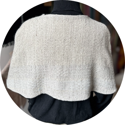 Handwoven Wedding Shawl/Cape