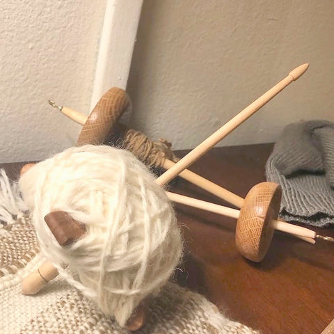 Learn to Spin on a Drop Spindle