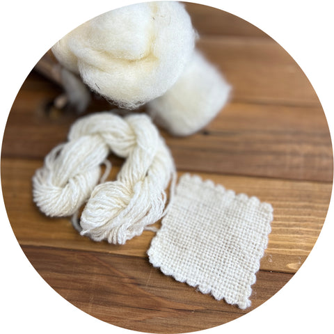 Locally Processed Spinning Fiber