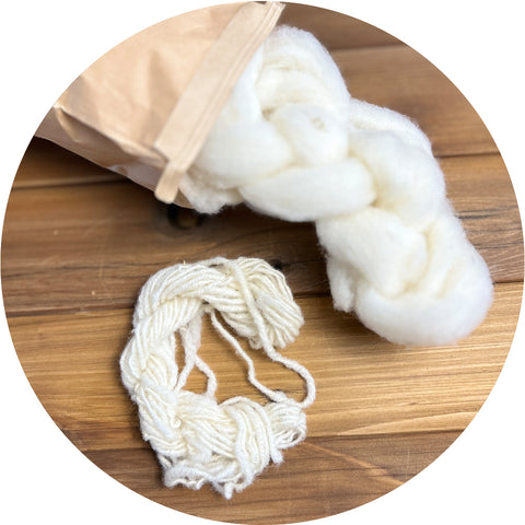 Locally Processed Spinning Fiber