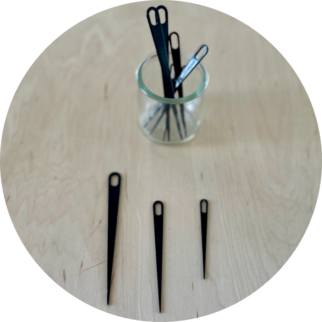 Hand forged Tapestry Needles