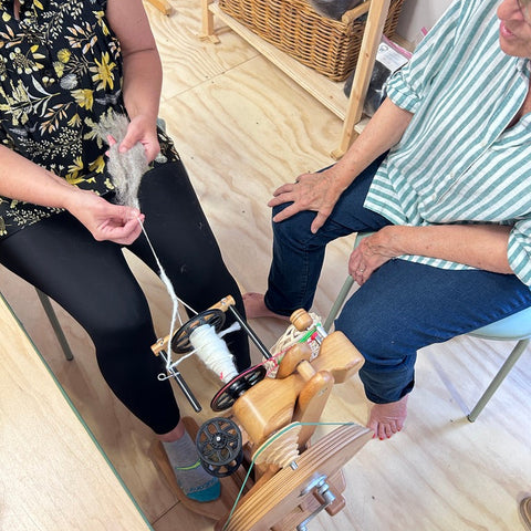 Sit + Spin Private Class on a Spinning Wheel