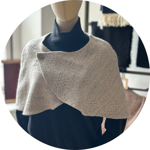 Handwoven Wedding Shawl/Cape